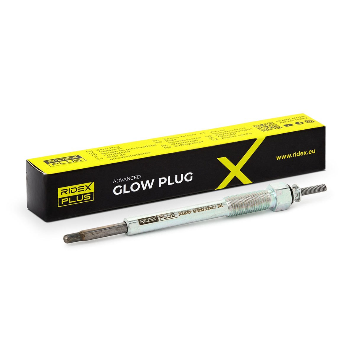 RIDEX PLUS Gløderør Varenummer: 243G0045P billige