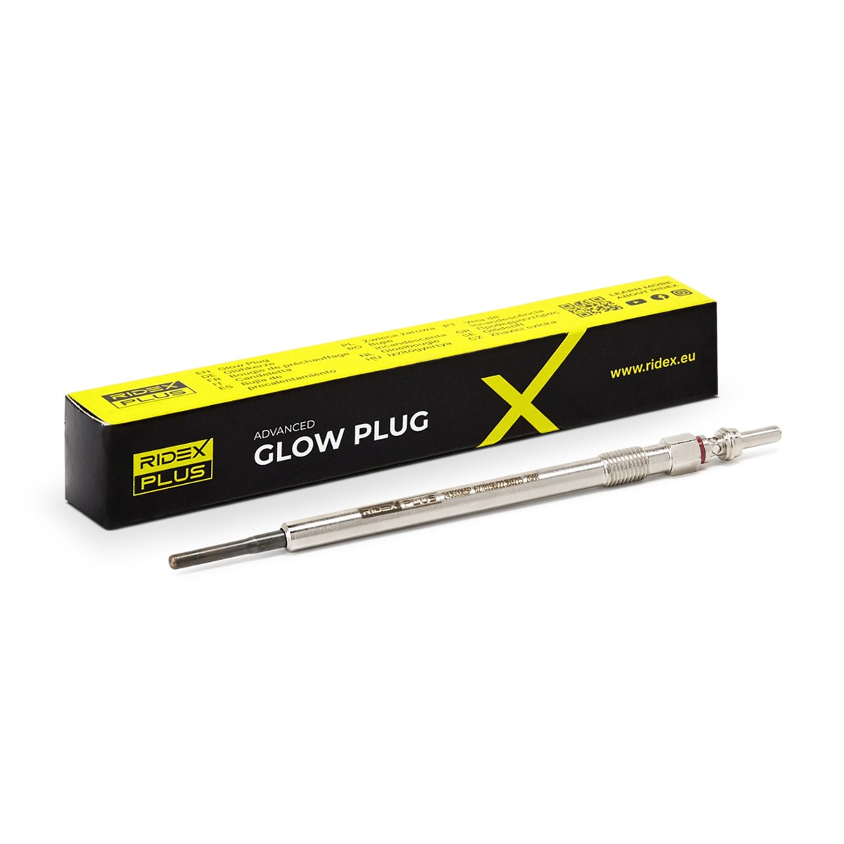 RIDEX PLUS Glow plug Article number: 243G0065P cheaply