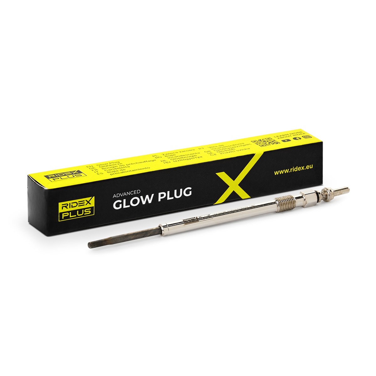 RIDEX PLUS Glow plug Article number: 243G0078P cheaply