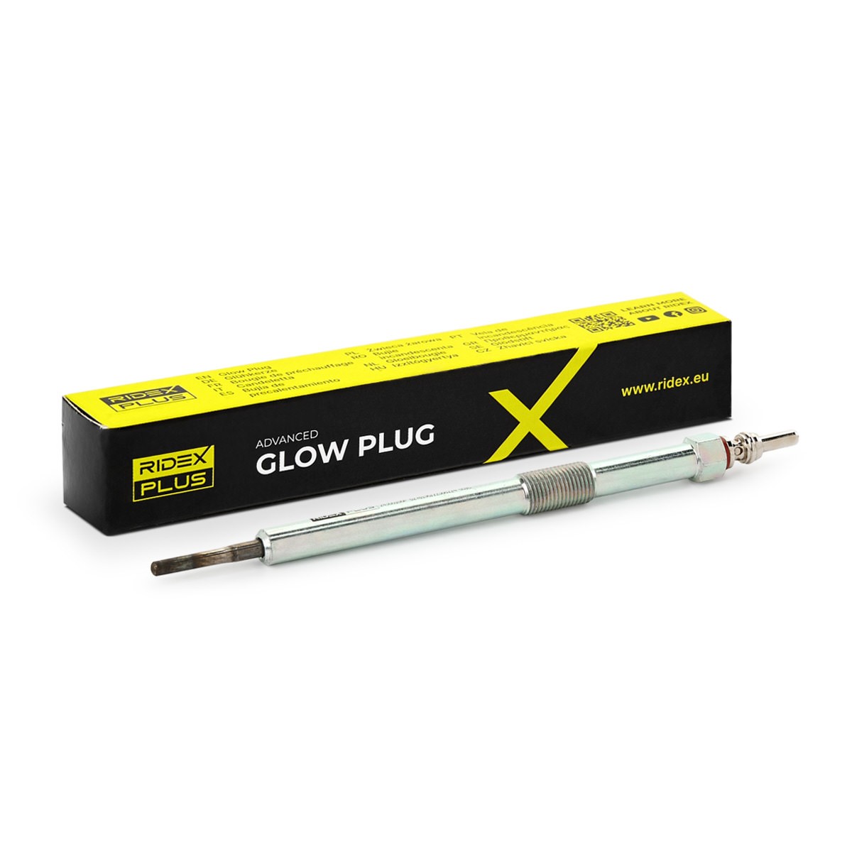 RIDEX PLUS Glow plug Article number: 243G0106P cheaply