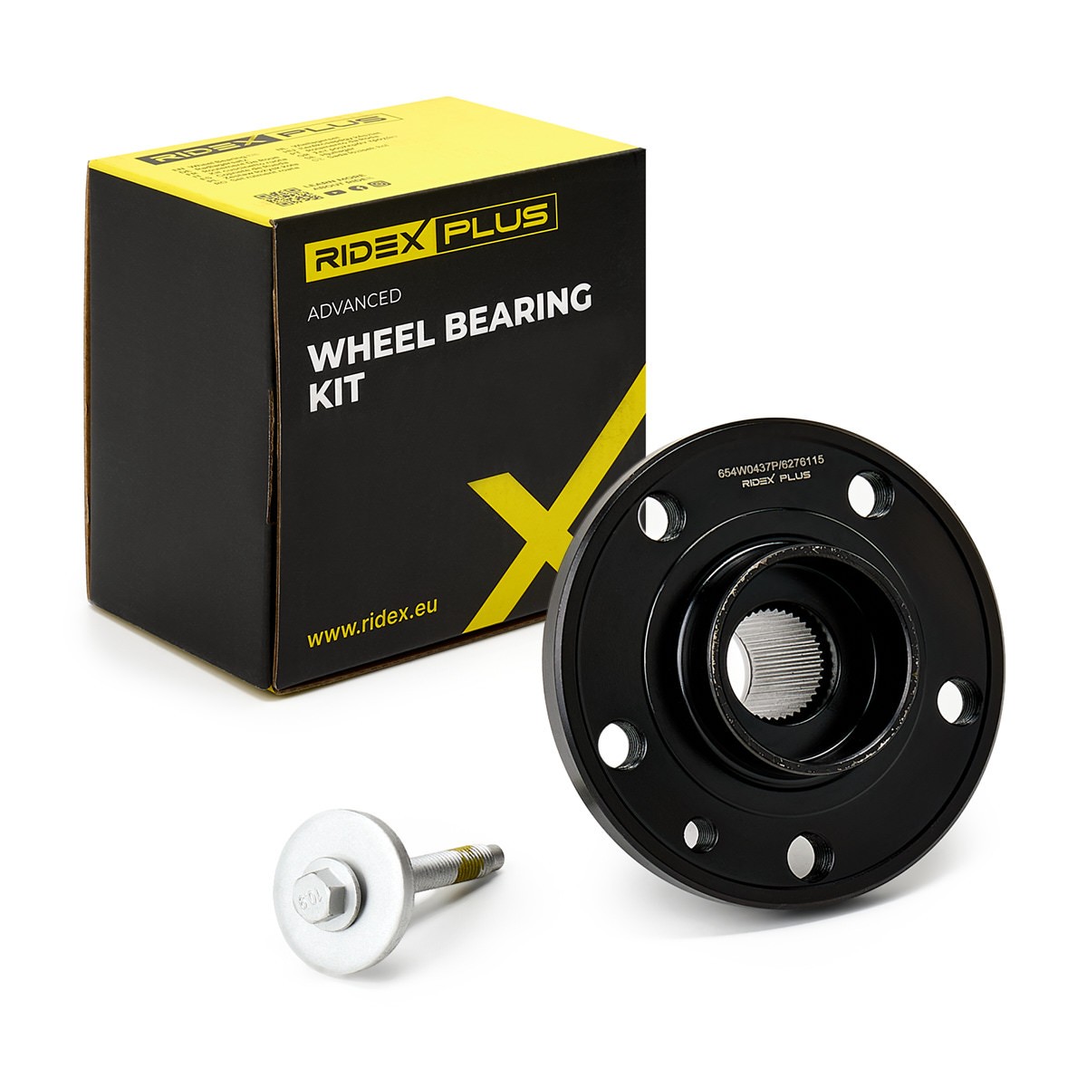 RIDEX PLUS Wheel bearing kit Article number: 654W0437P cheaply