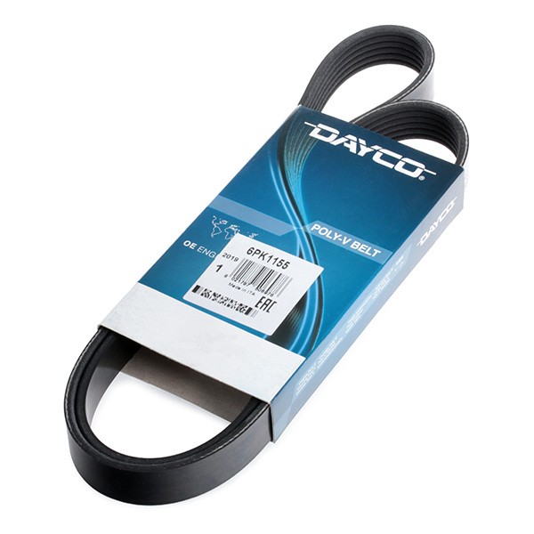 DAYCO Serpentine belt Article number: 6PK1155 cheaply