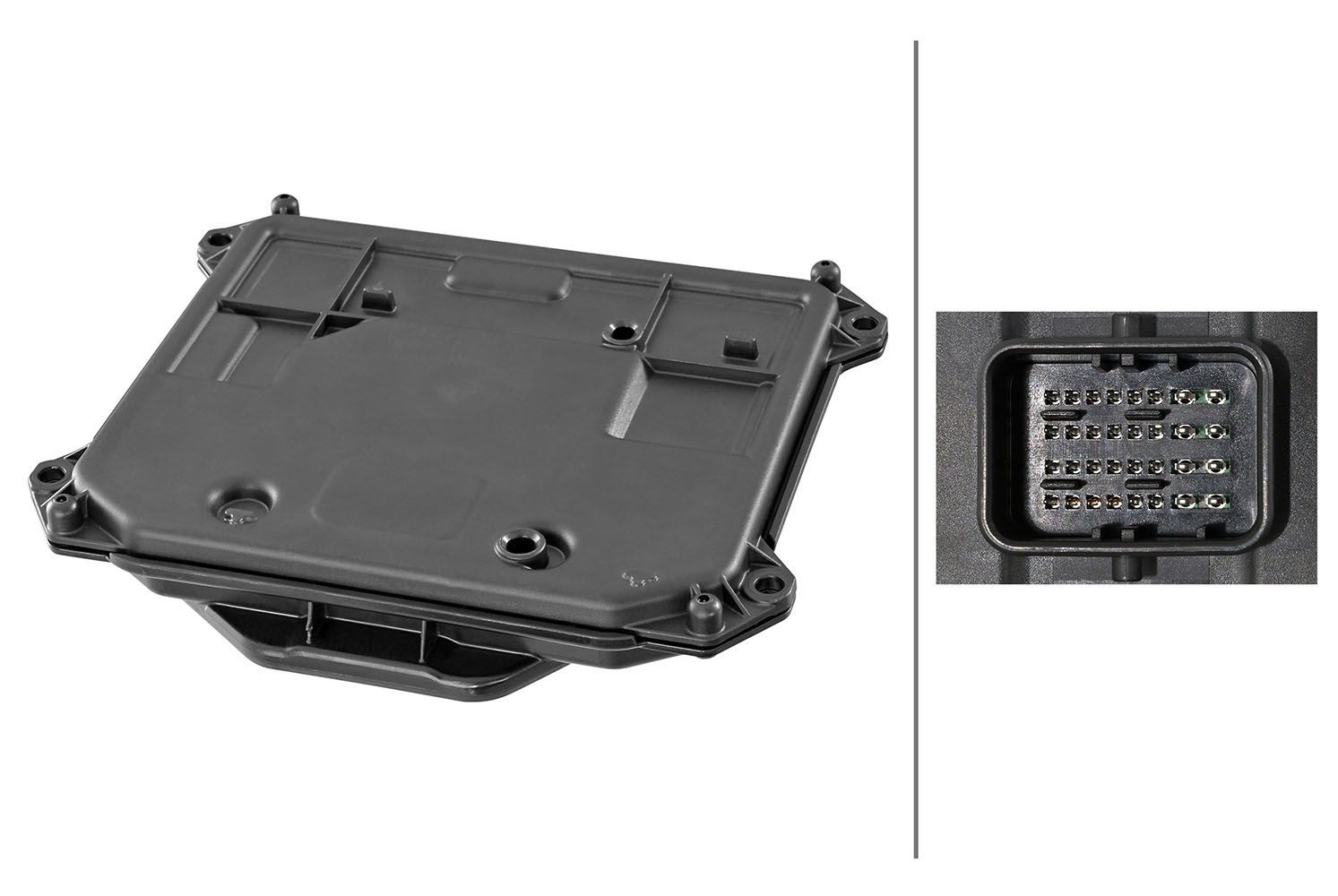 HELLA Control Unit, headlight Article number: 5DF 012 177-011 cheaply
