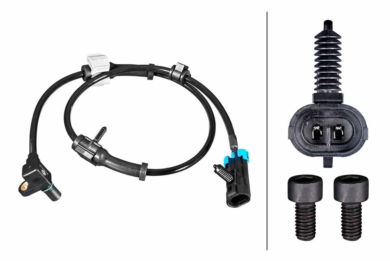 HELLA ABS sensor Article number: 6PU 358 217-401 cheaply