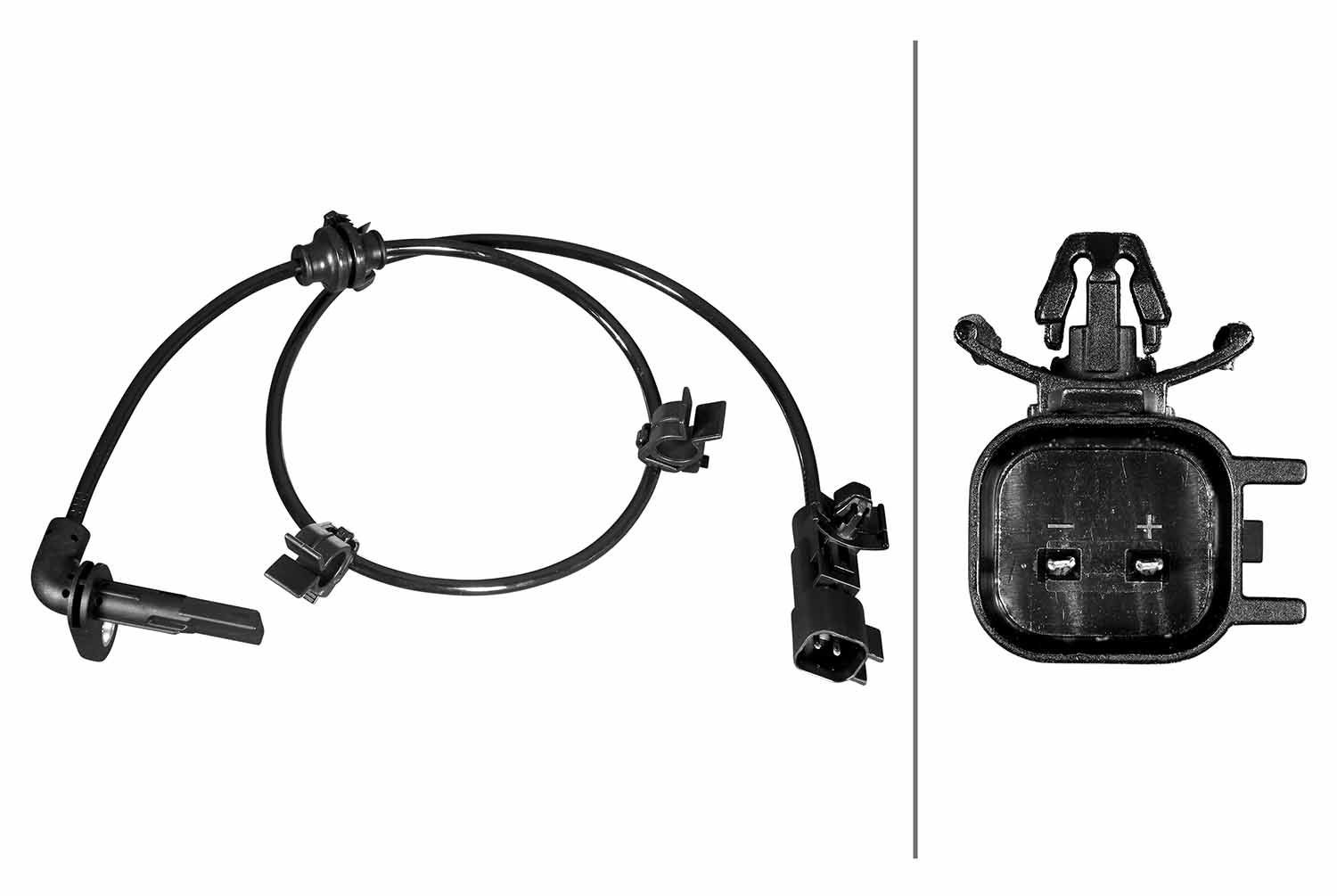 HELLA ABS sensor Article number: 6PU 358 217-591 cheaply