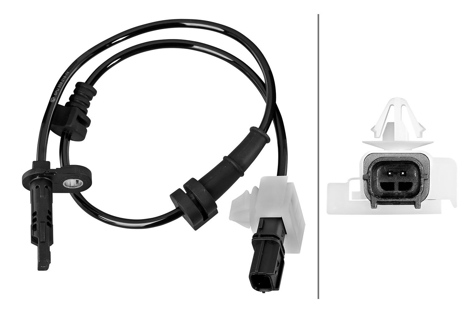 HELLA ABS sensor Article number: 6PU 358 218-741 cheaply