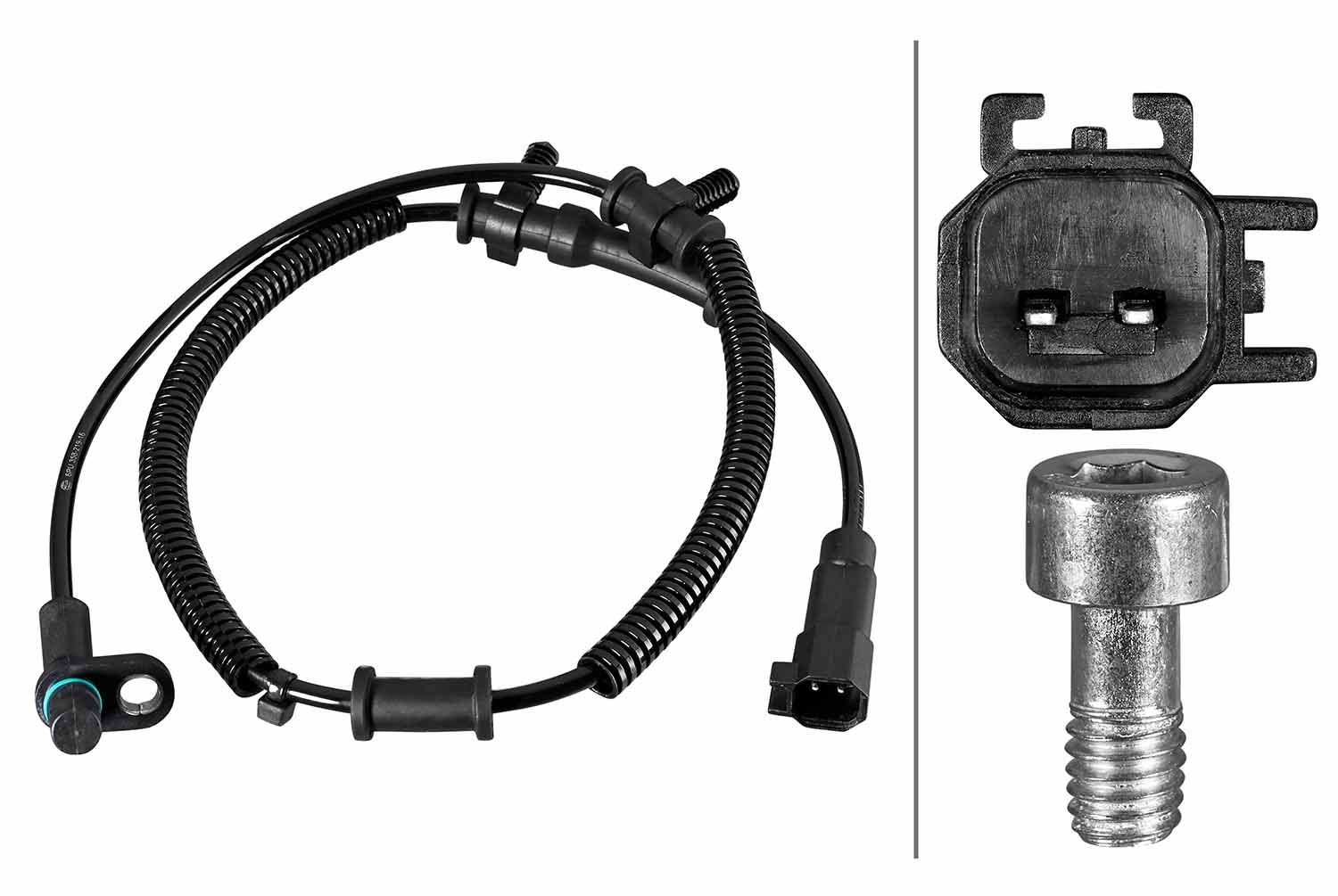 HELLA ABS sensor Article number: 6PU 358 219-161 cheaply