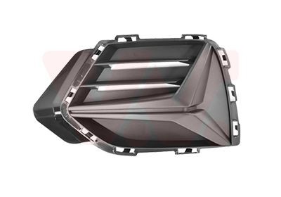 VAN WEZEL Bumper grill Article number: 0372591 cheaply