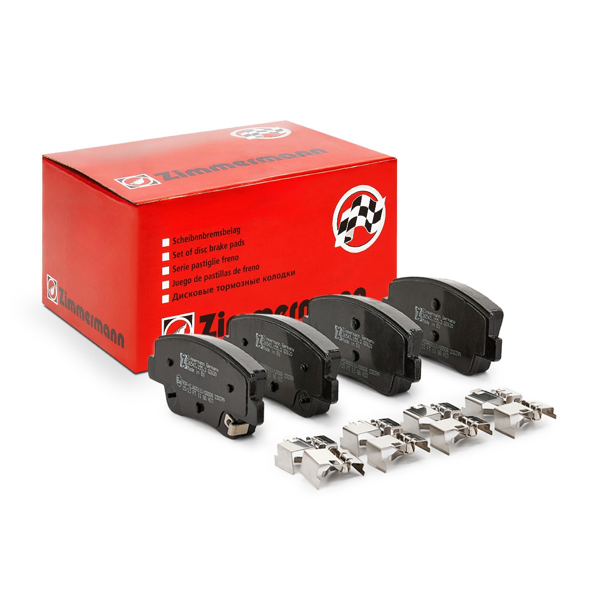 ZIMMERMANN Brake pad set Article number: 26543.155.2 cheaply