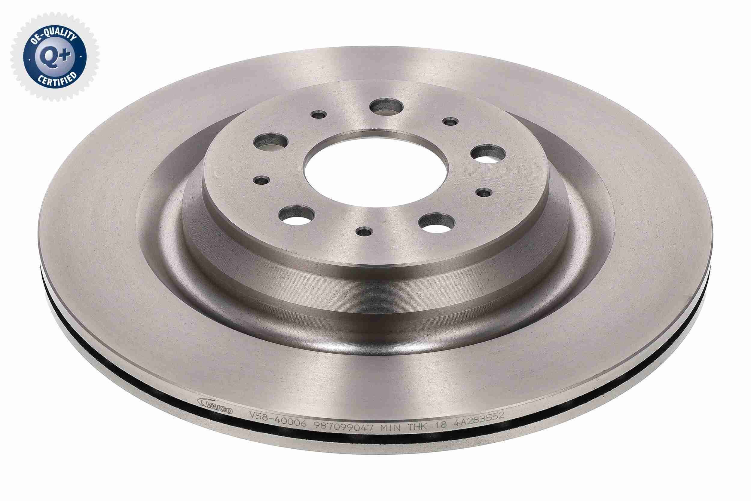 VAICO Bremseskive Varenummer: V58-40006 billige
