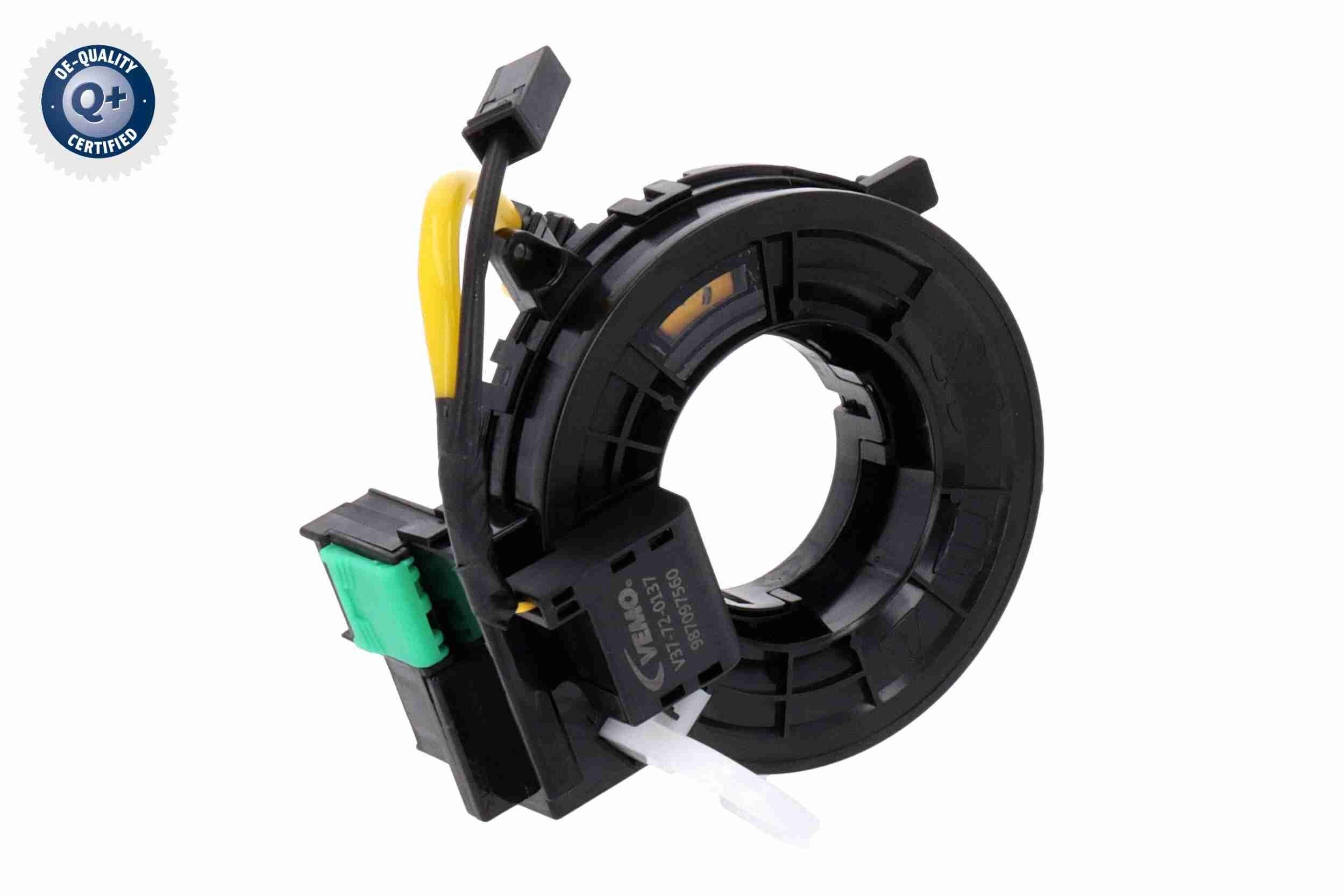 VEMO V37-72-0137 Clockspring, airbag COLT 1.1 (Z31A, Z32A) 75 PS Petrol 2012