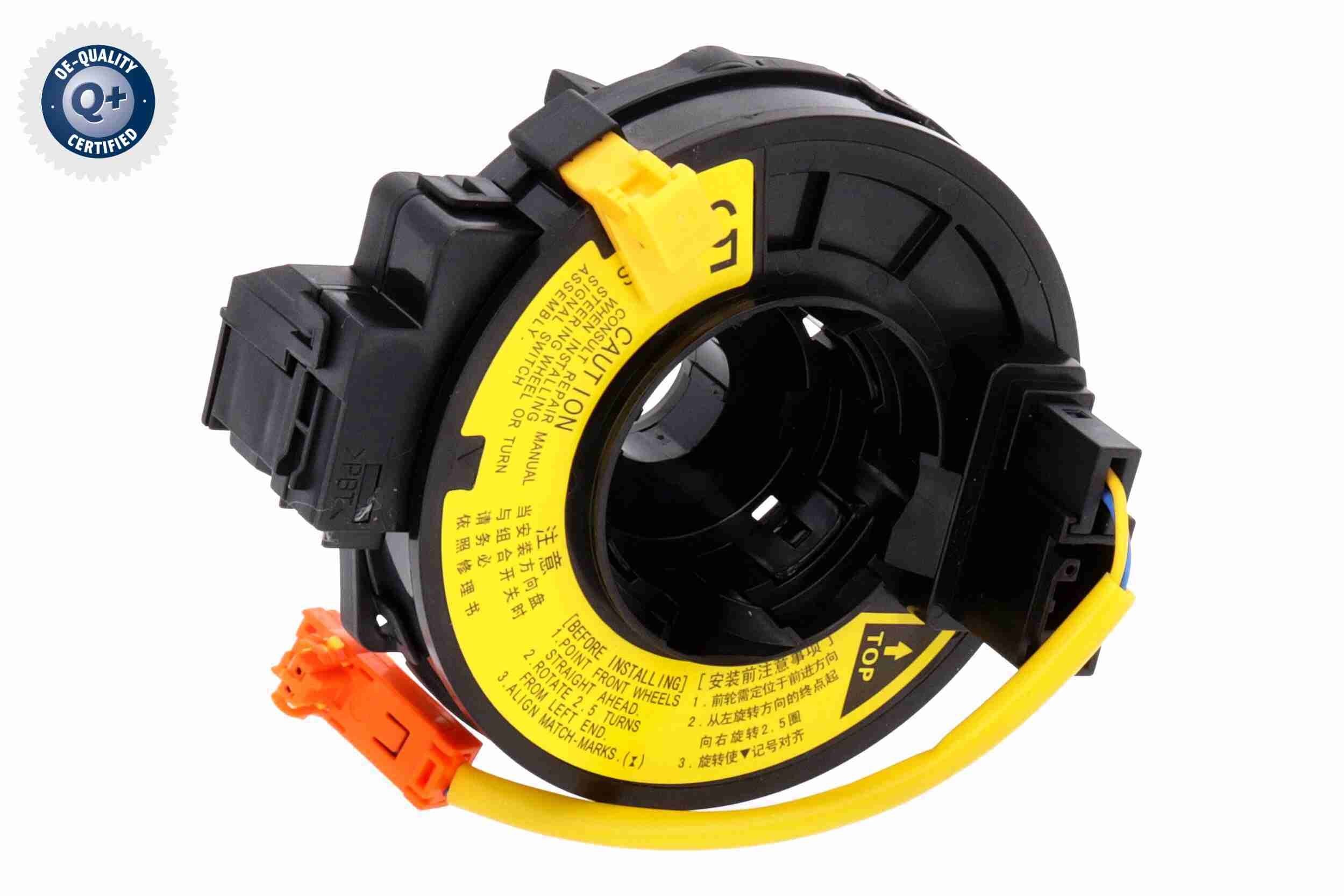 VEMO V70-72-0504 Clockspring, airbag COROLLA 1.5 RUNX VVT-i (NZE121_) 110 PS Petrol 2007