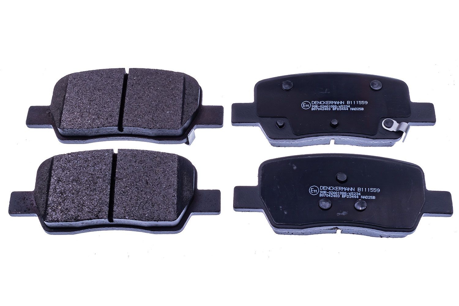 DENCKERMANN Brake pad set Article number: B111559 cheaply