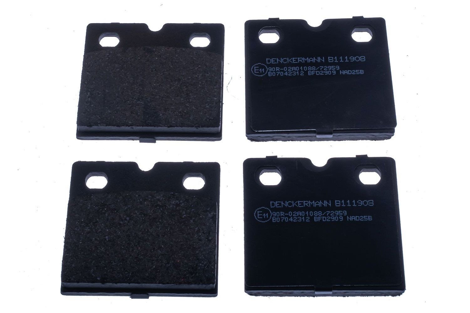 DENCKERMANN Brake pad set Article number: B111908 cheaply