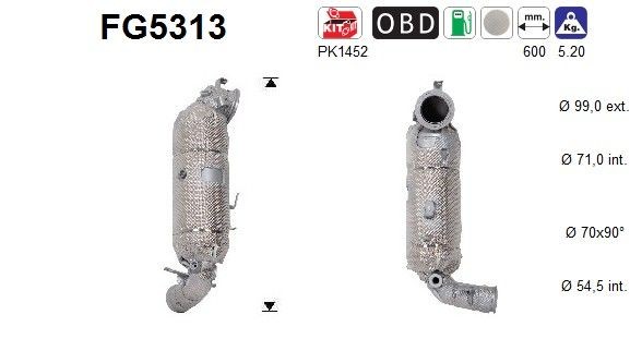 AS Tahmafilter Artikli number: FG5313 soodsalt