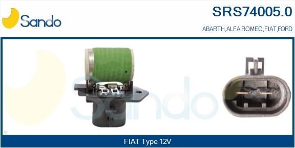 SANDO Formodstand, kølerblæser-elmotor Varenummer: SRS74005.0 billige