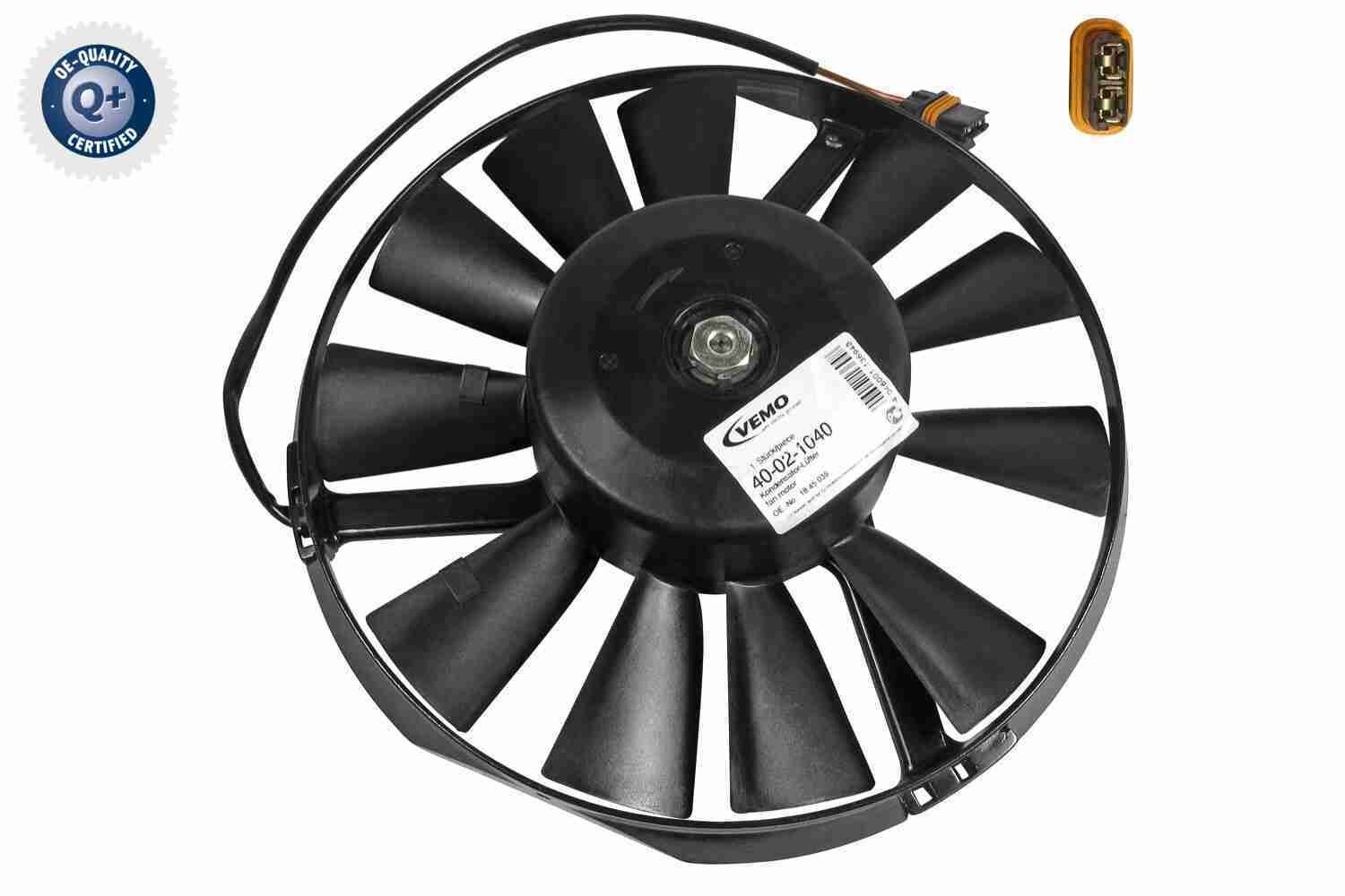 VEMO Fan, A / C condenser Article number: V40-02-1040 cheaply