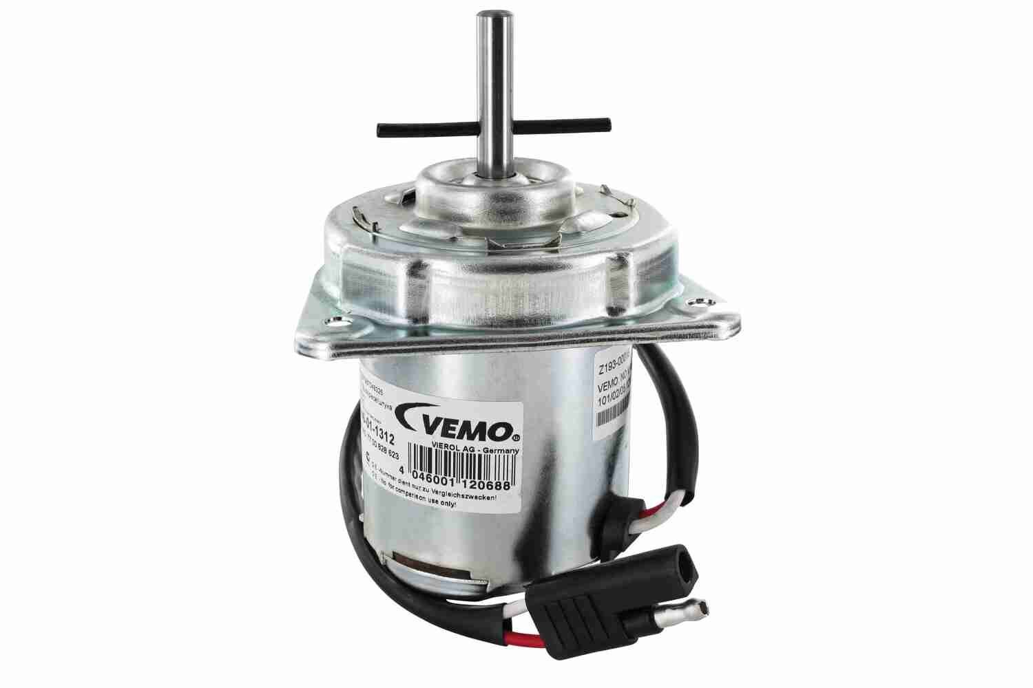 VEMO Electric Motor, radiator fan Article number: V46-01-1312 cheaply