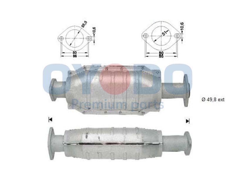 Oyodo Inner tie rod Article number: 30K9115-OYO cheaply