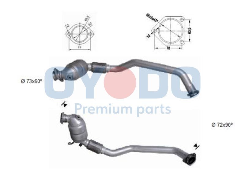 Oyodo Anti-roll bar link Article number: 60Z9181-OYO cheaply