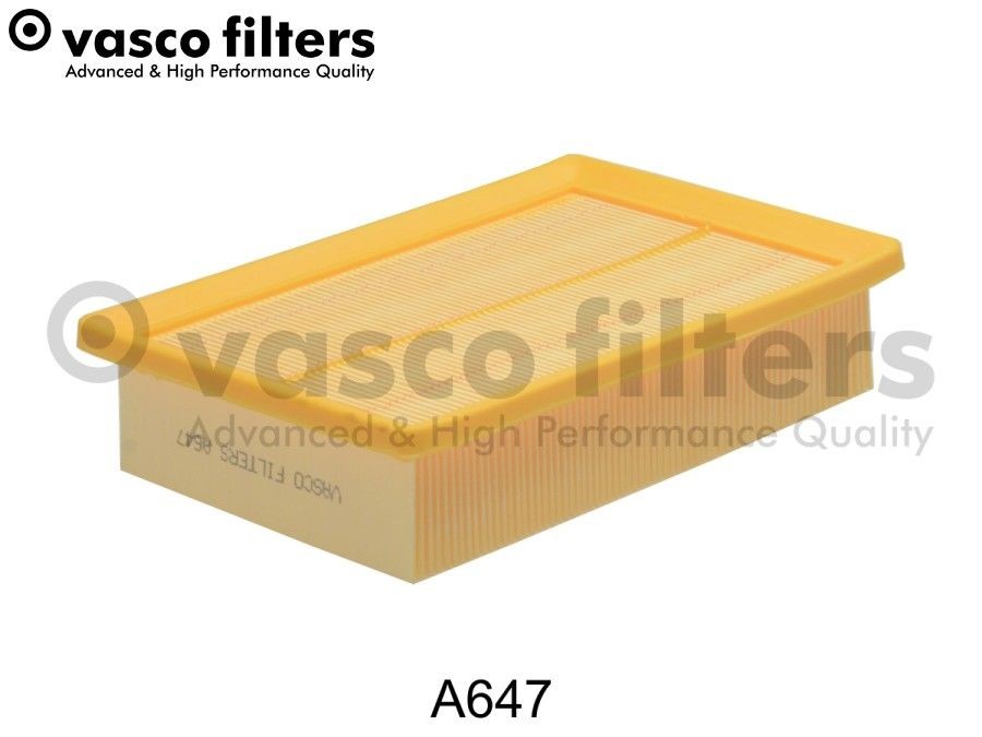 DAVID VASCO Air filter Article number: A647 cheaply