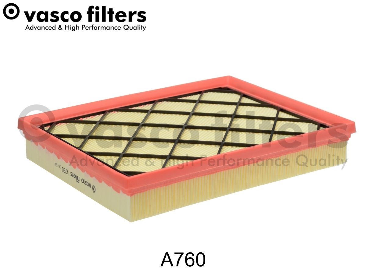 DAVID VASCO Air filter Article number: A760 cheaply