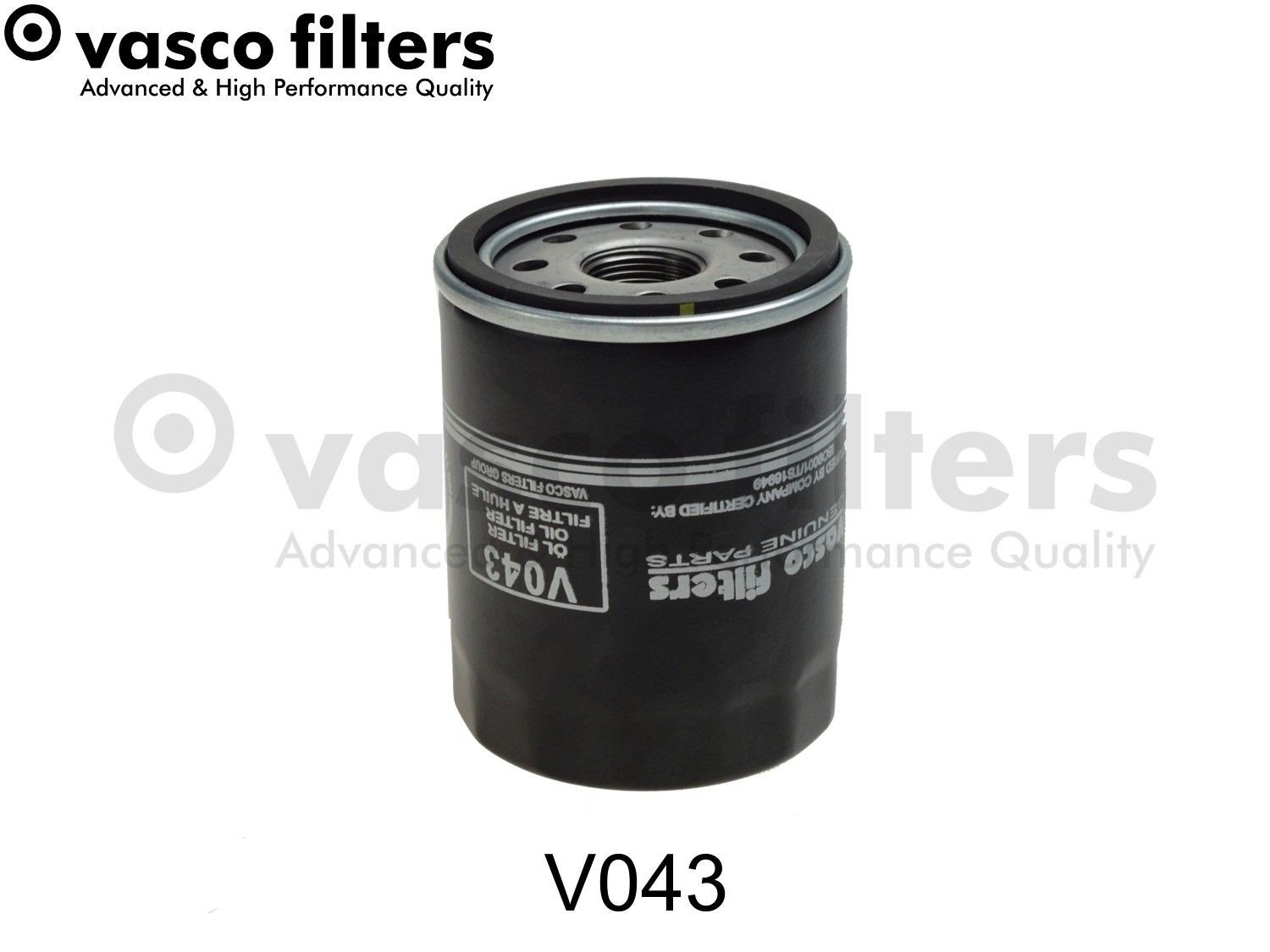 DAVID VASCO Oil filter Article number: V043 cheaply