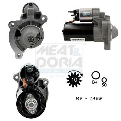 MEAT & DORIA 5010040G Käivitusgeneraator DS4 2.0 BlueHDi 180 180 HP Diisel 2018