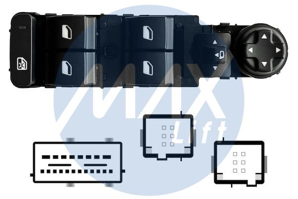 MAX Window switch Article number: SPG114 cheaply