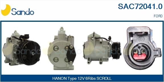 SANDO Starter motor Article number: 6015333.1 cheaply