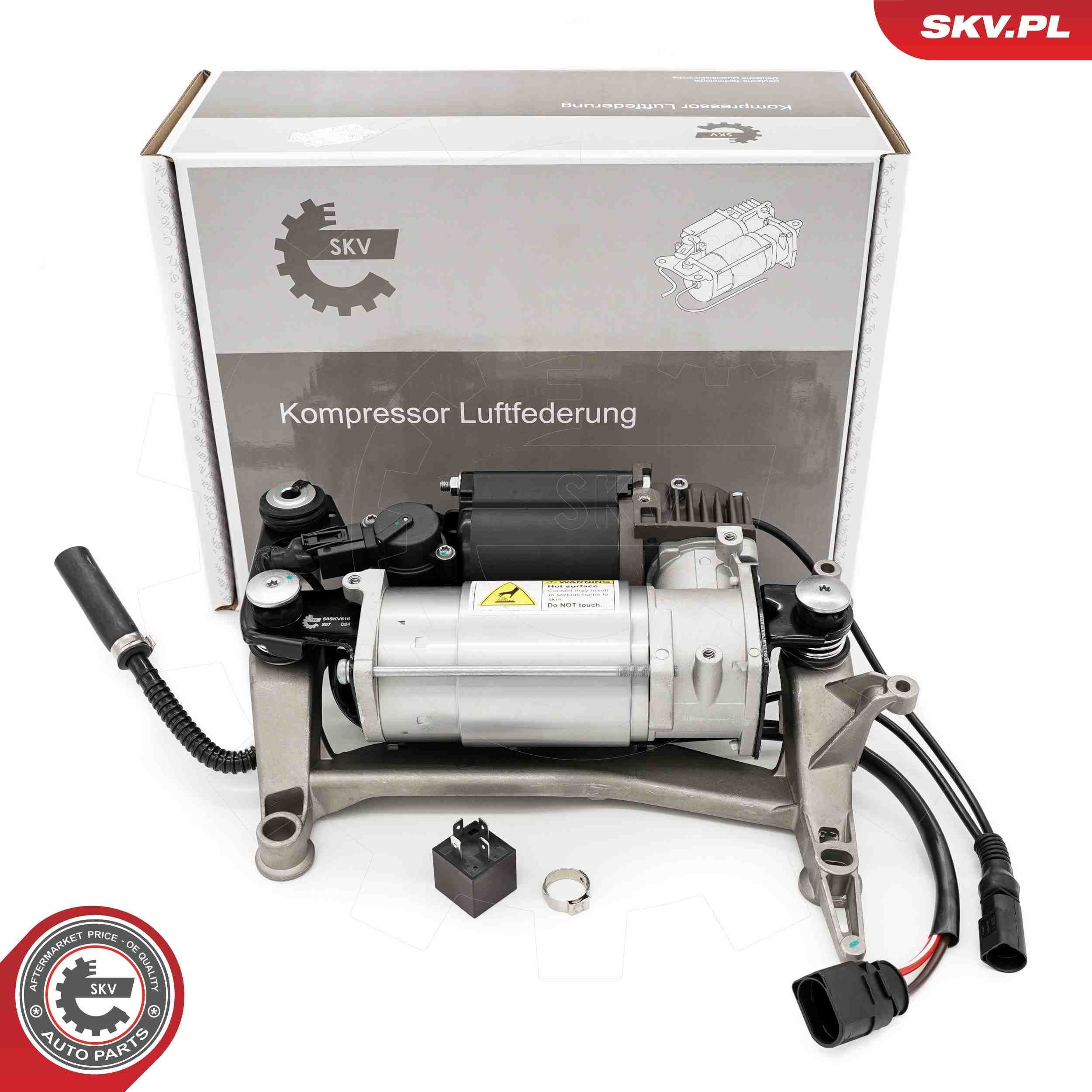 ESEN SKV 58SKV516 Συμπιεστής ανάρτησης αέρα Q7 3.0 TFSI quattro 280 PS Βενζίνη 2015