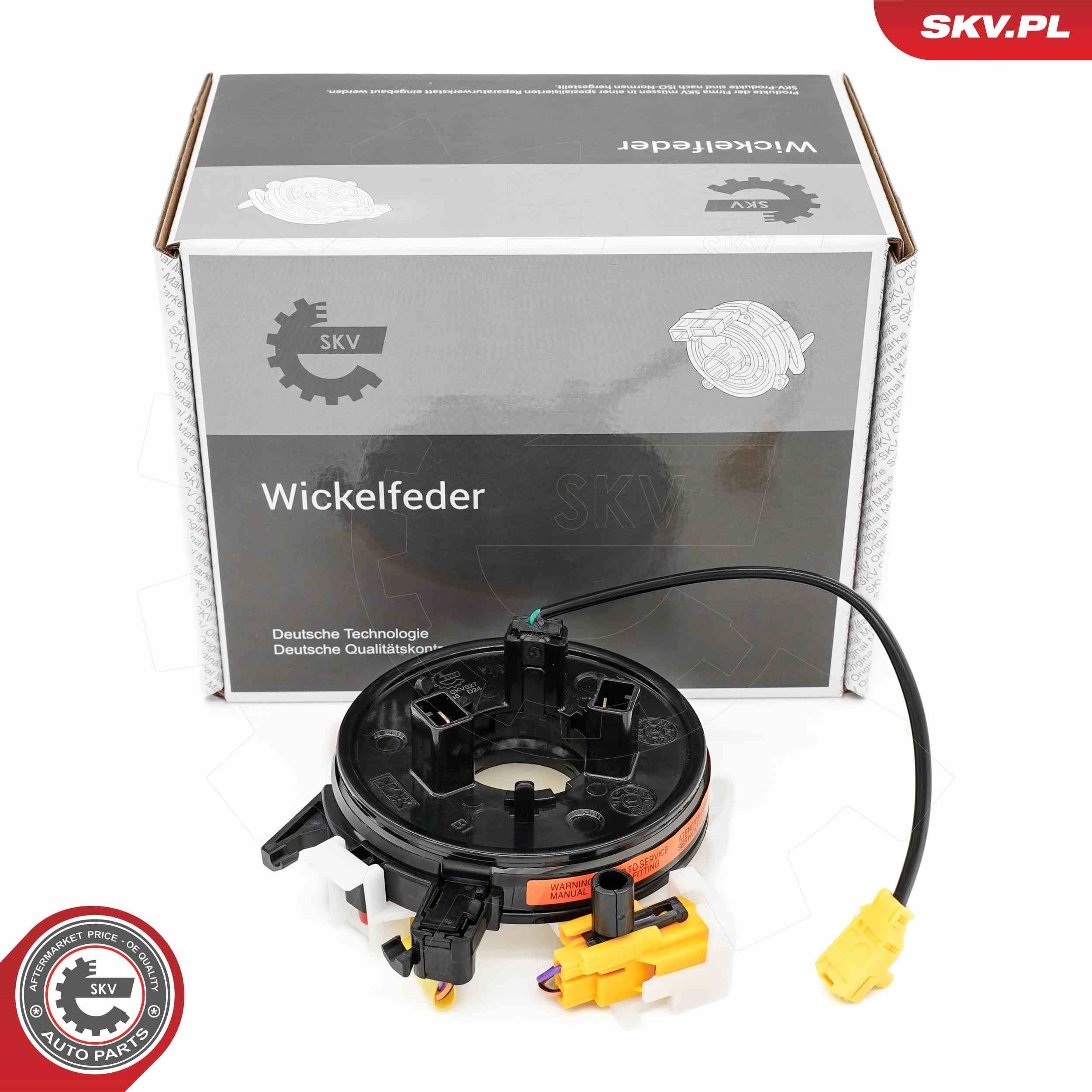 ESEN SKV 96SKV627 Spirālatspere, Gaisa spilvens FIESTA 1.0 i 65 HP Benzīns 2002