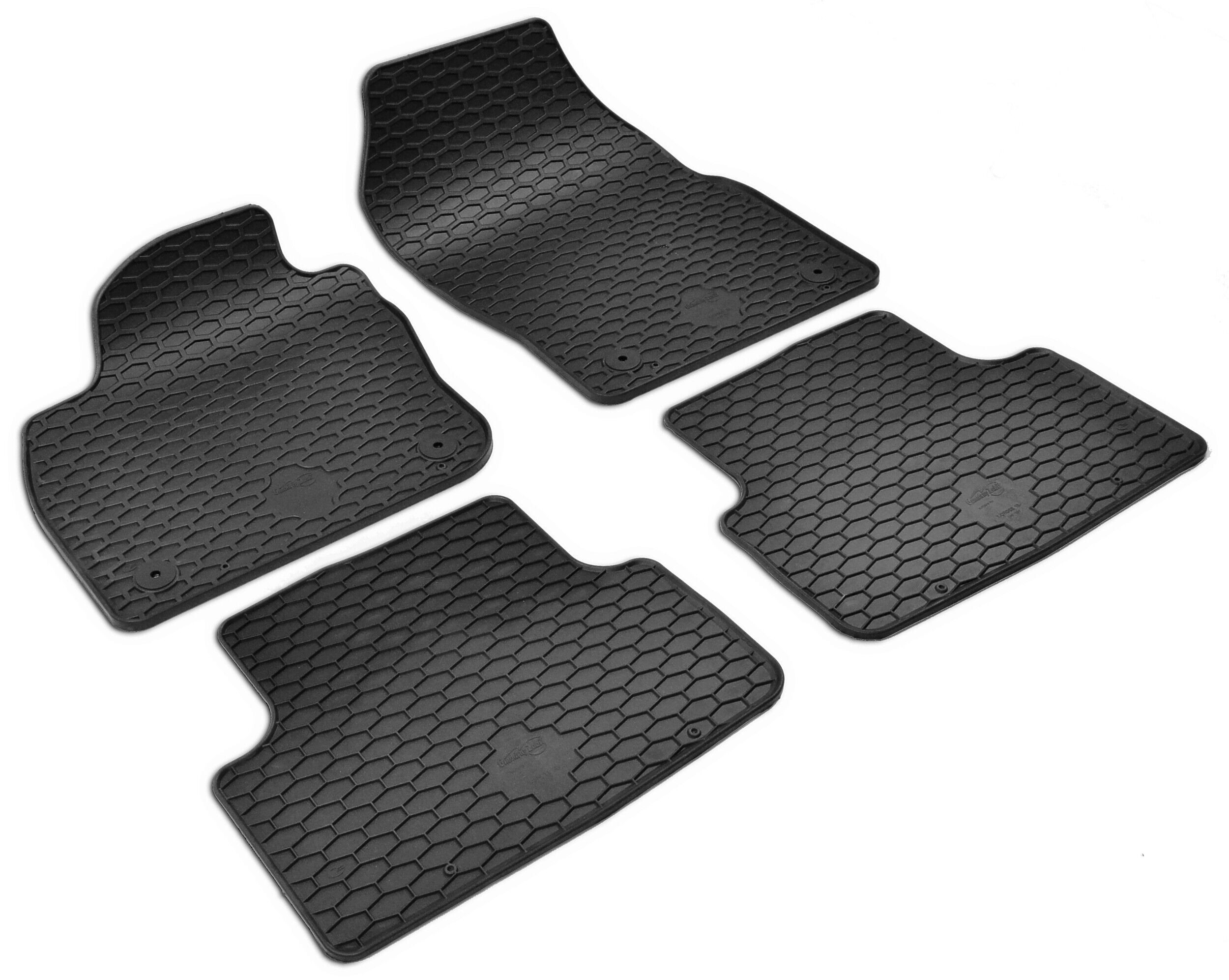 WALSER 50952 Floor mats T-CROSS 1.0 TSi (CHZL, DKLA) 95 PS Petrol