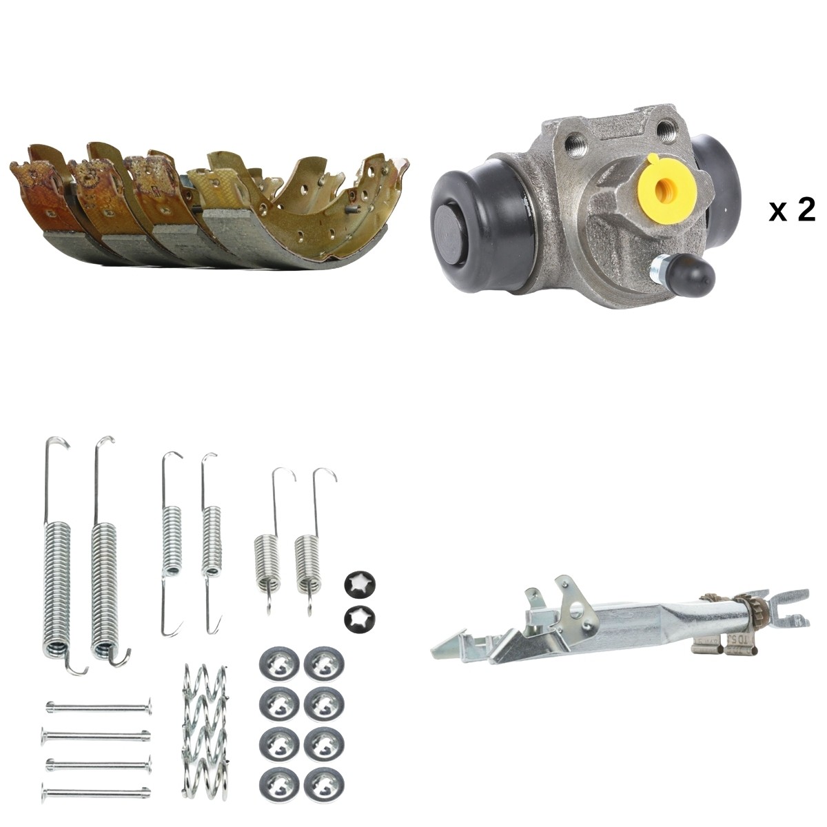 RIDEX Brake Set, drum brakes Article number: 3859B0258 cheaply