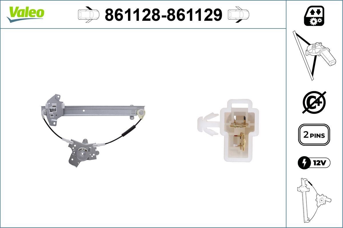 VALEO Rudehejs Varenummer: 861128 billige