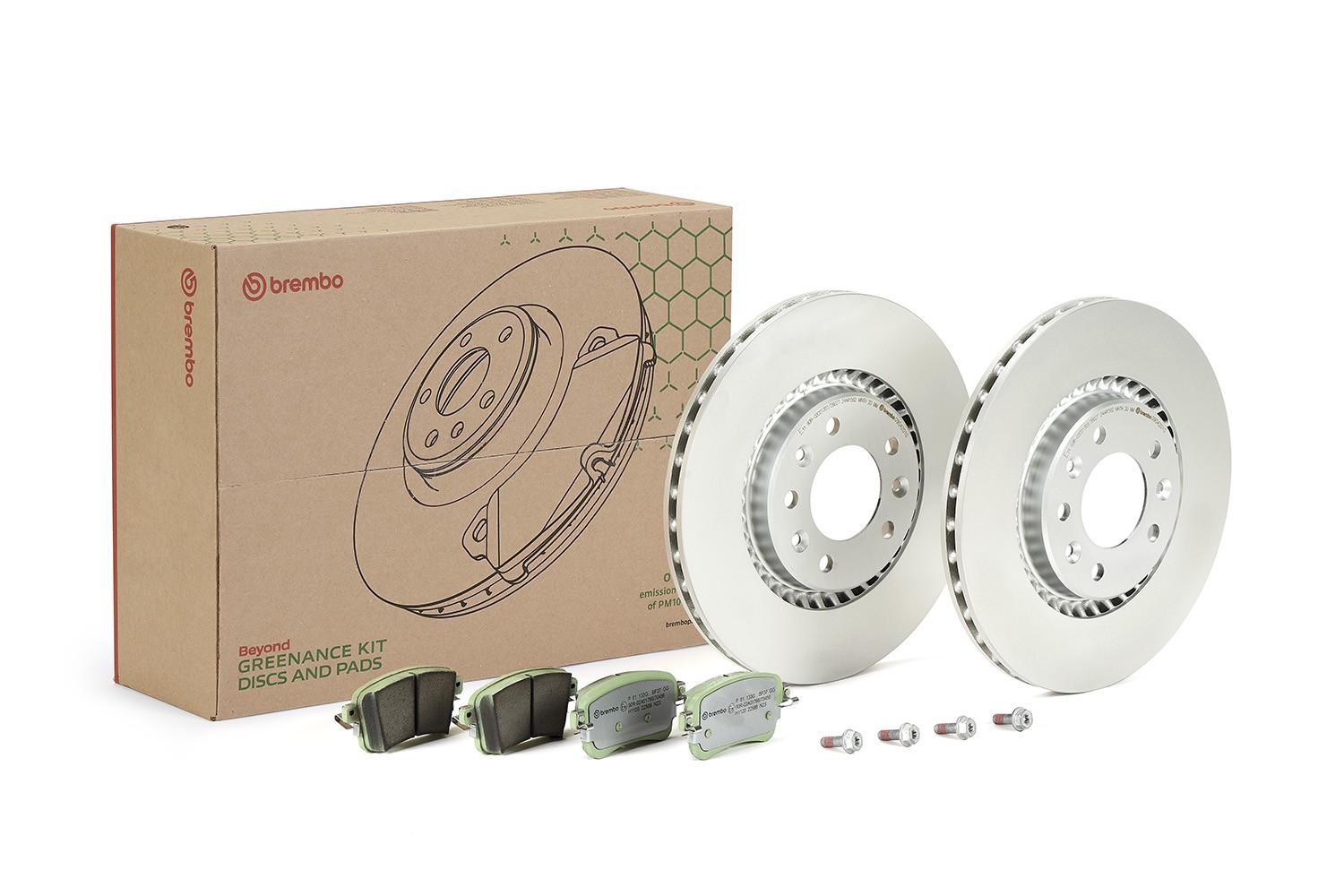 BREMBO Спирачен комплект, дискови спирачки артикулен номер: KT 10 051 евтино
