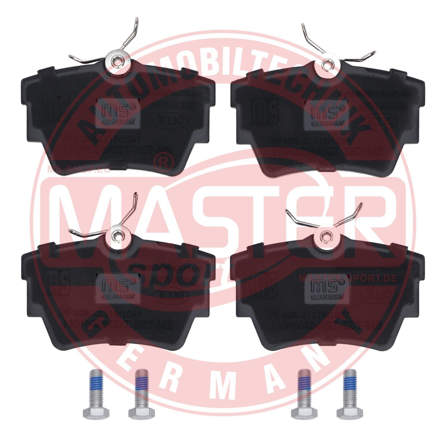 MASTER-SPORT Brake pad set Article number: 236028409 cheaply