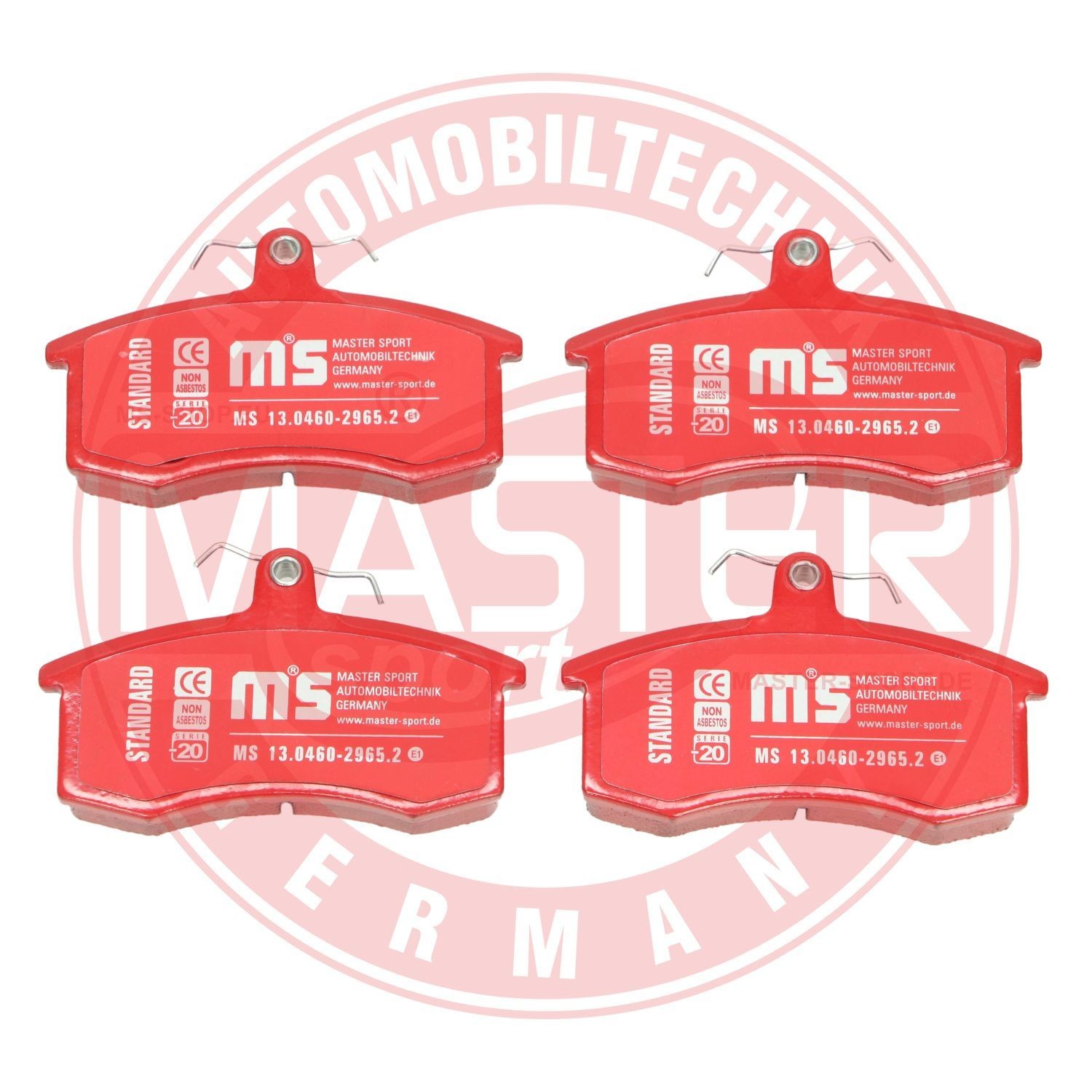 MASTER-SPORT Brake pad set Article number: 236029651 cheaply