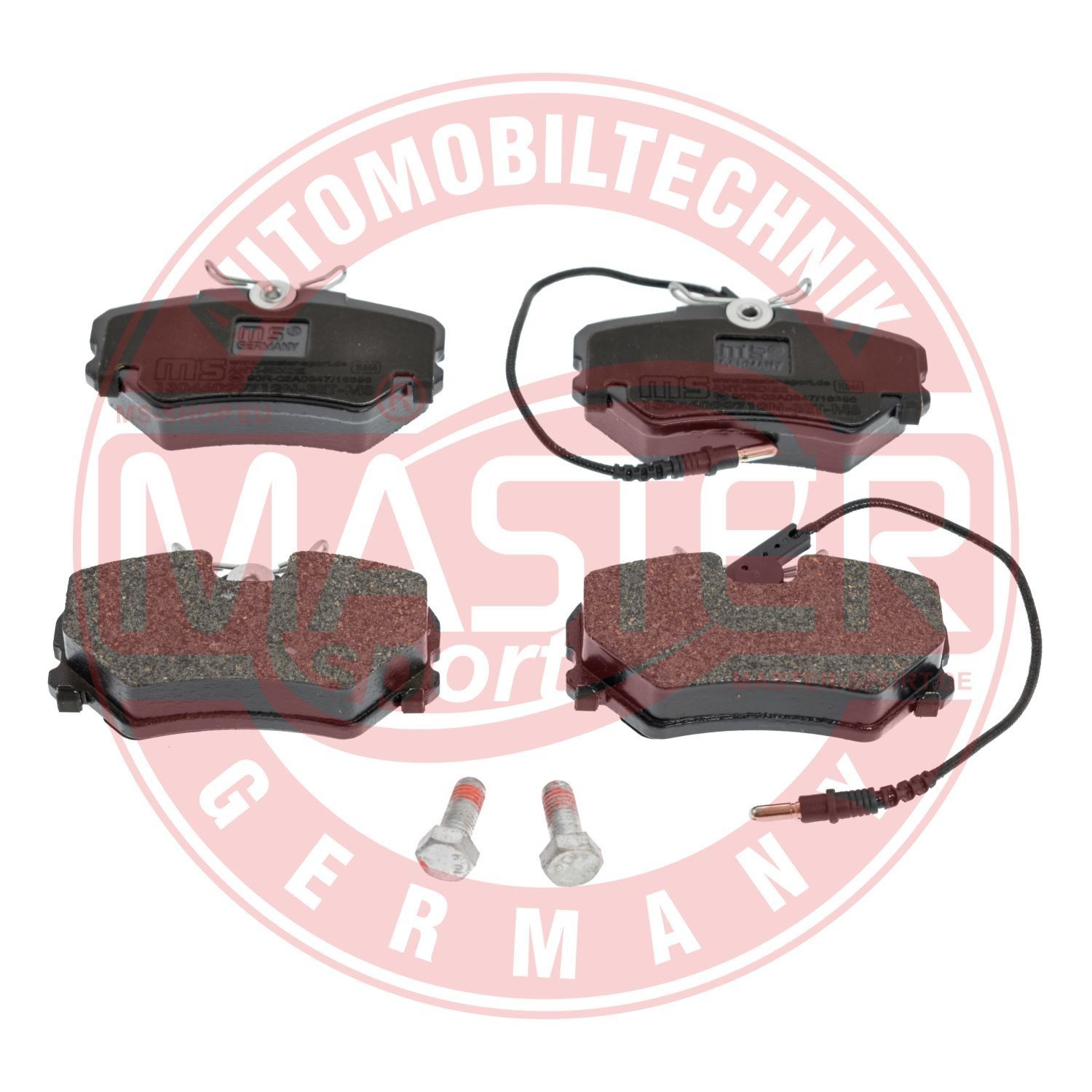 MASTER-SPORT Brake pad set Article number: 236029712 cheaply