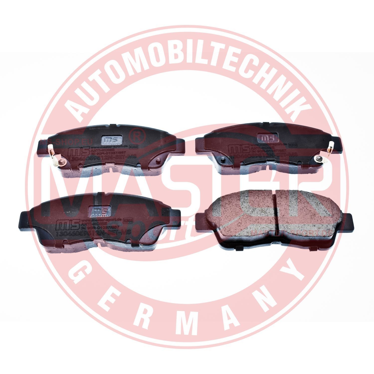 MASTER-SPORT Bremseklodser Varenummer: 236059512 billige