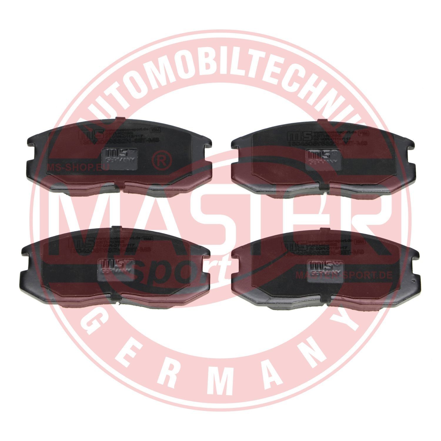 MASTER-SPORT Brake pad set Article number: 236059532 cheaply