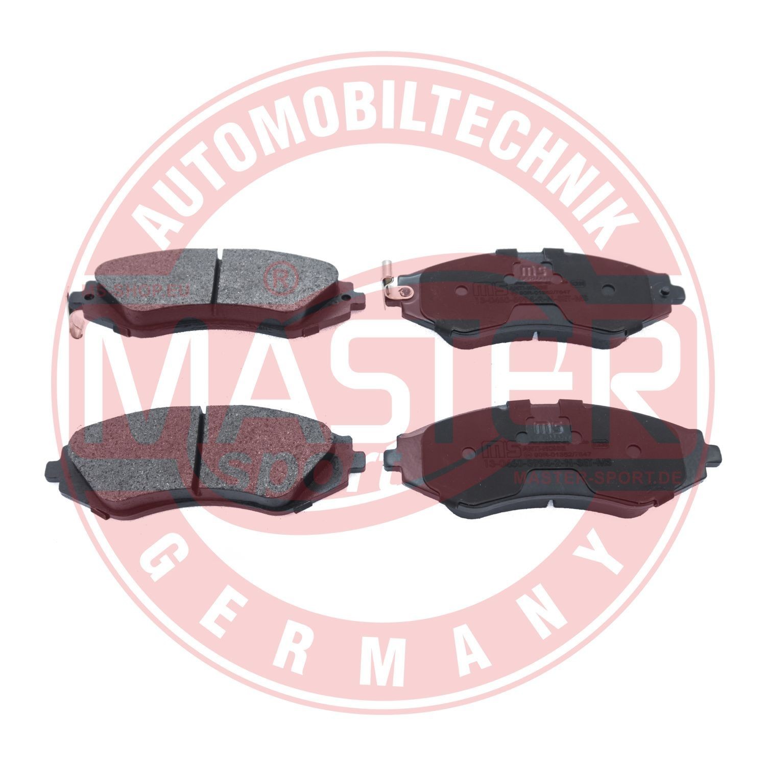 MASTER-SPORT Brake pad set Article number: 236059942 cheaply
