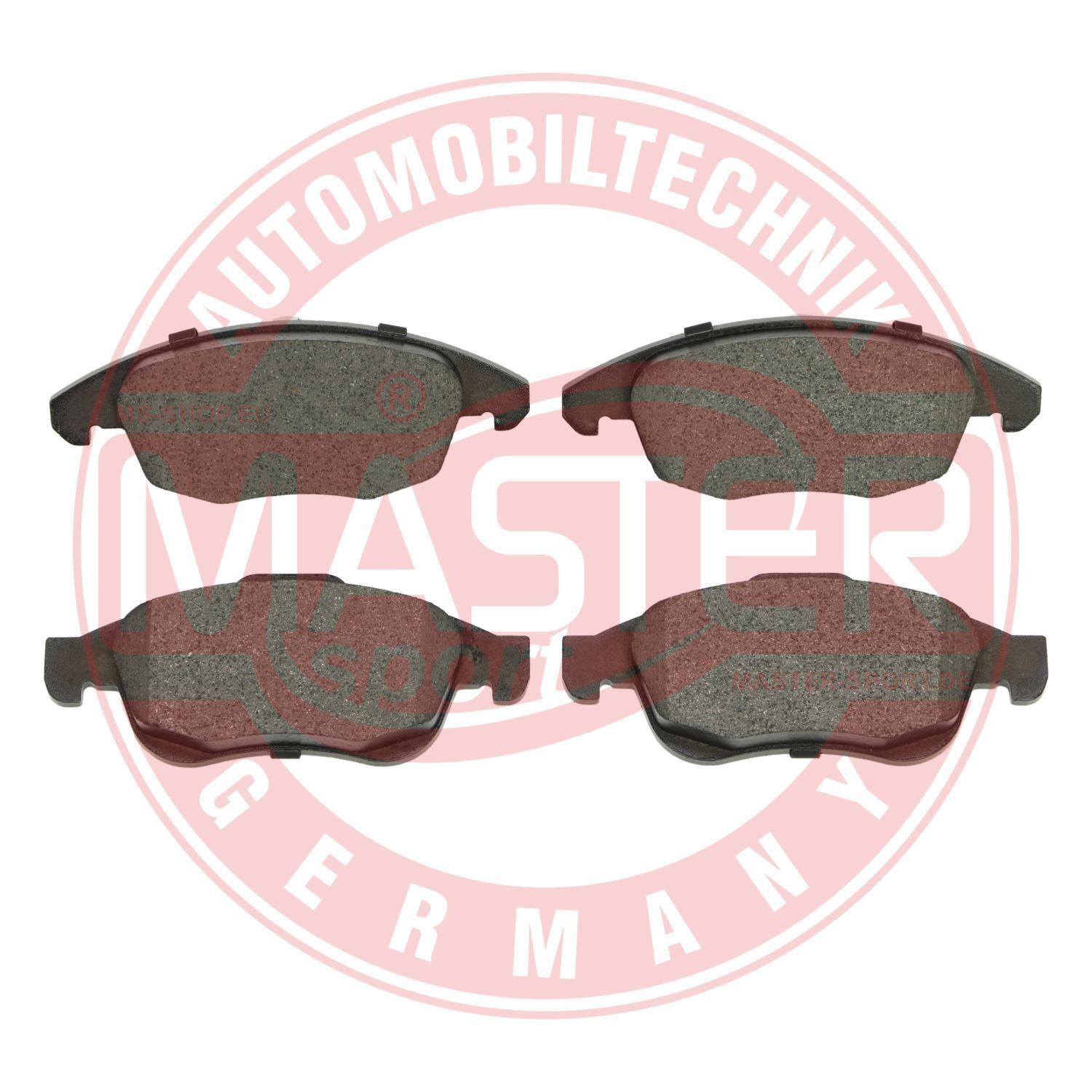MASTER-SPORT Brake pad set Article number: 236072299 cheaply