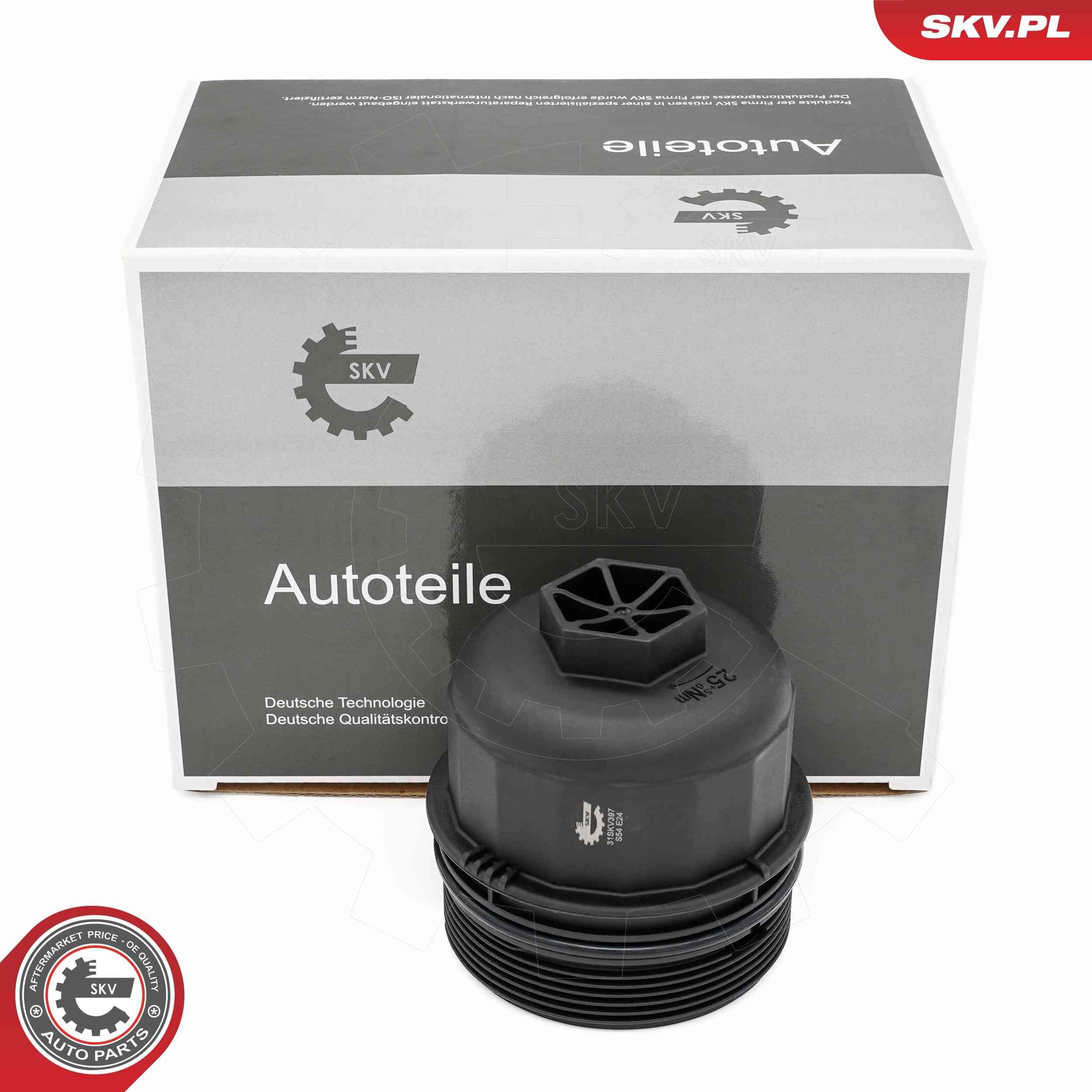 ESEN SKV 31SKV397 Dæksel, oliefilterhus DOBLO 2.0 D Multijet (263AXF1B) 135 HK Diesel