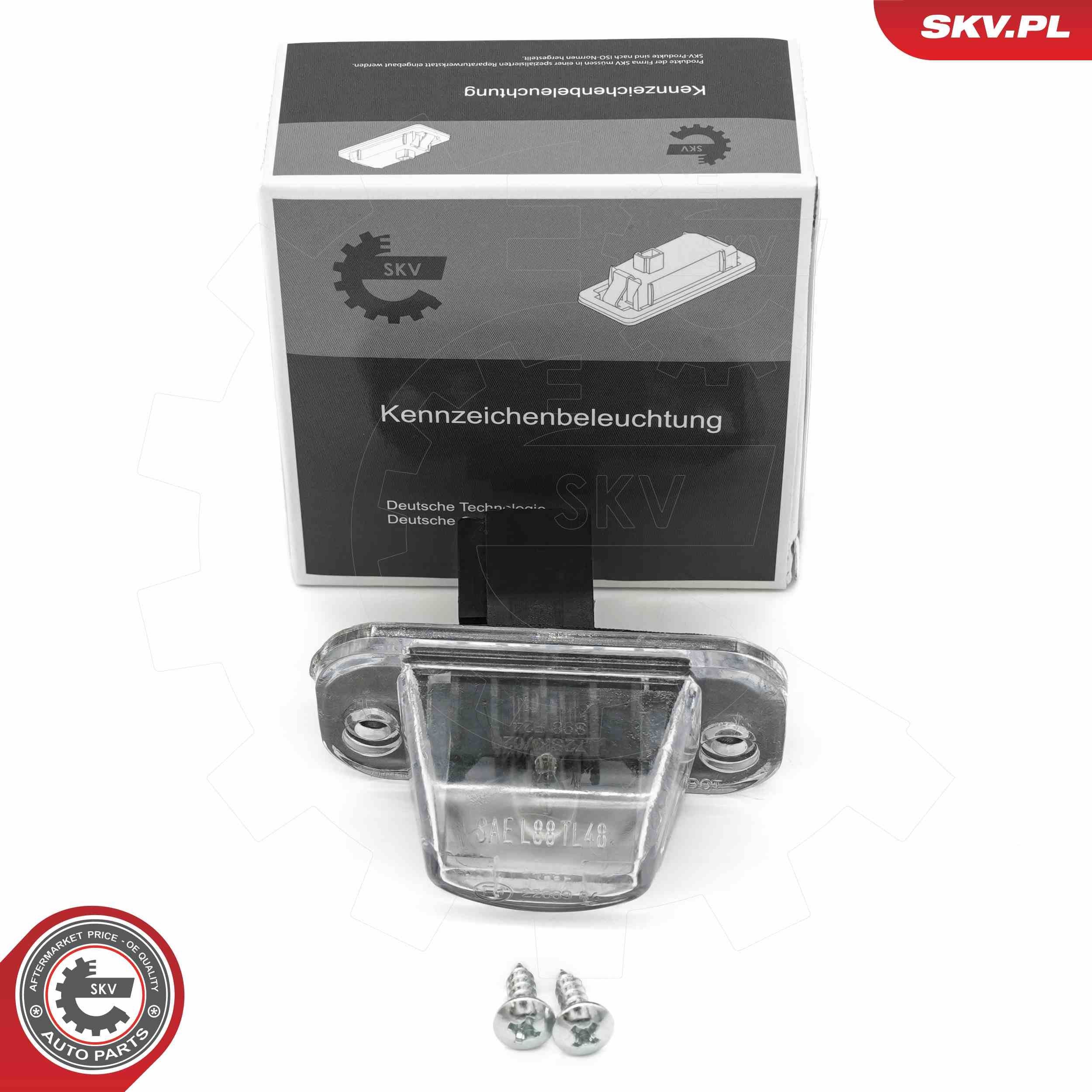 ESEN SKV Nummerpladelys Varenummer: 72SKV020 billige
