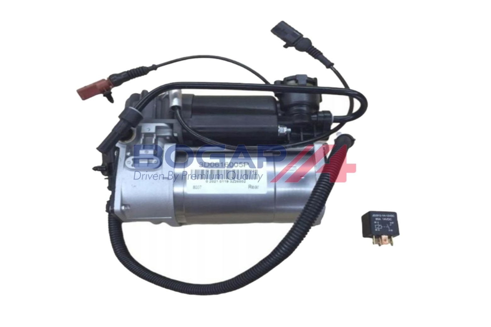 BOGAP A3428116 Air suspension compressor PHAETON 4.2 V8 4motion 335 PS Petrol 2016