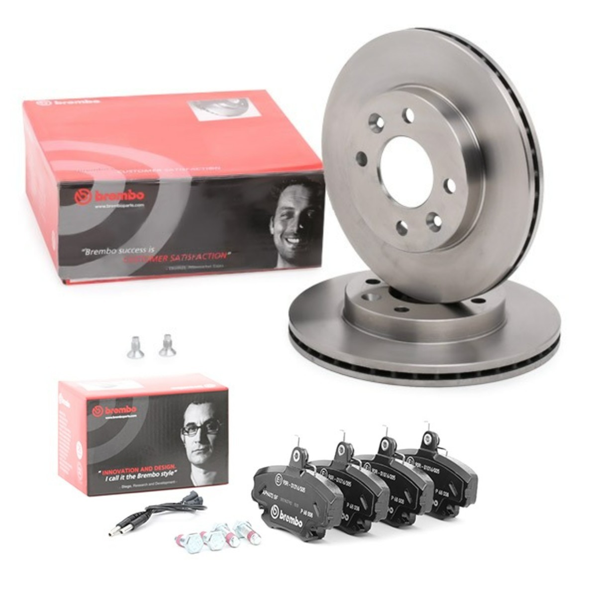 BREMBO Brake discs and pads set Article number: BRB3405N0084 cheaply