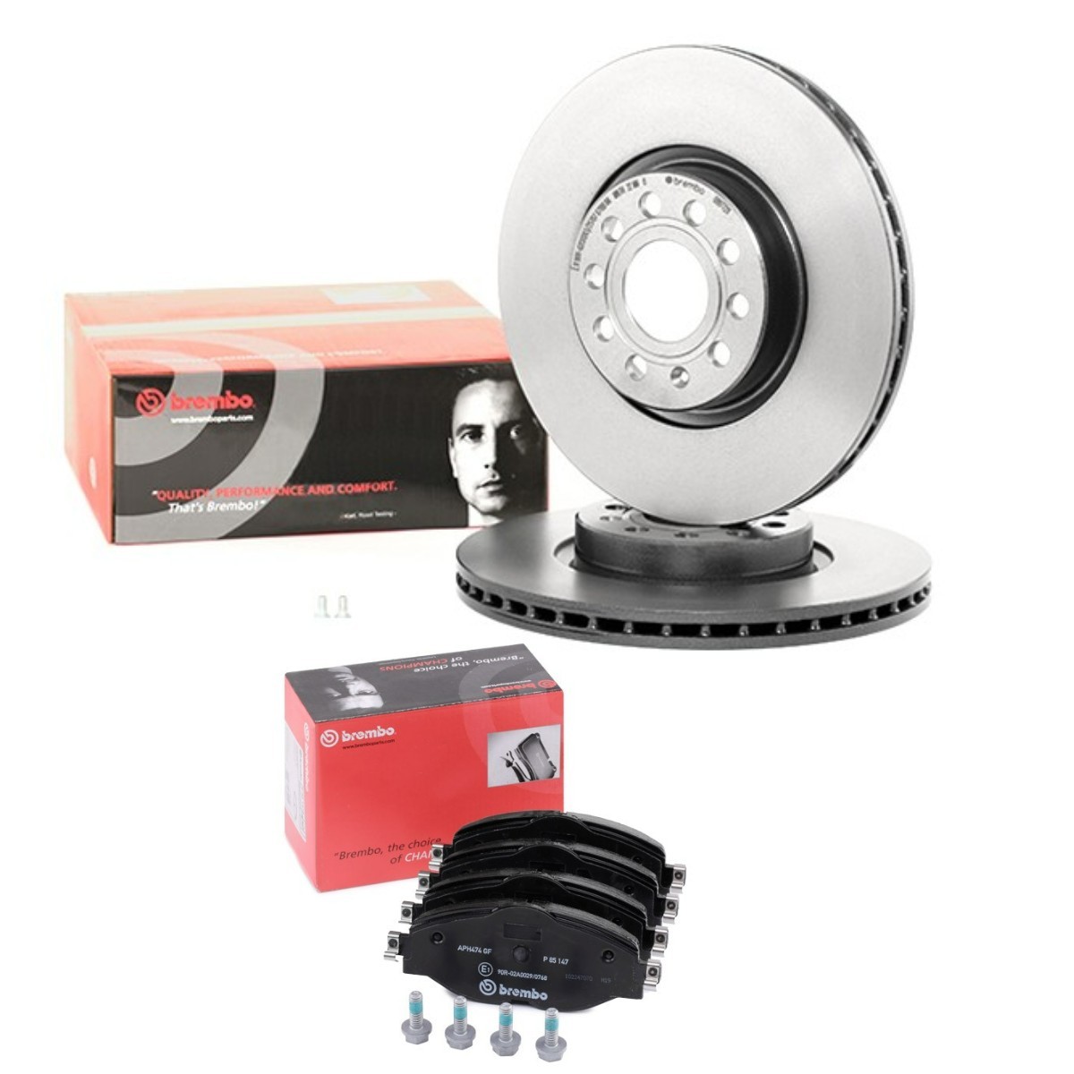 BREMBO Brake discs and pads set Article number: BRB3405N0139 cheaply