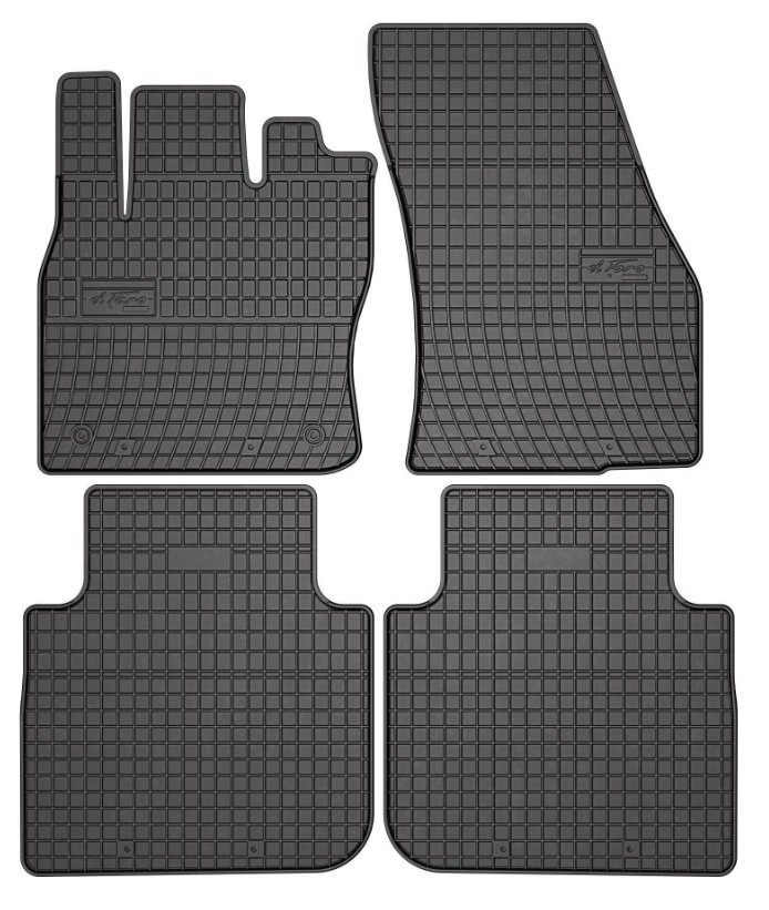 FROGUM ET445543 Floor mats TIGUAN 1.4 TSI E100 Flex 150 PS Petrol/Ethanol
