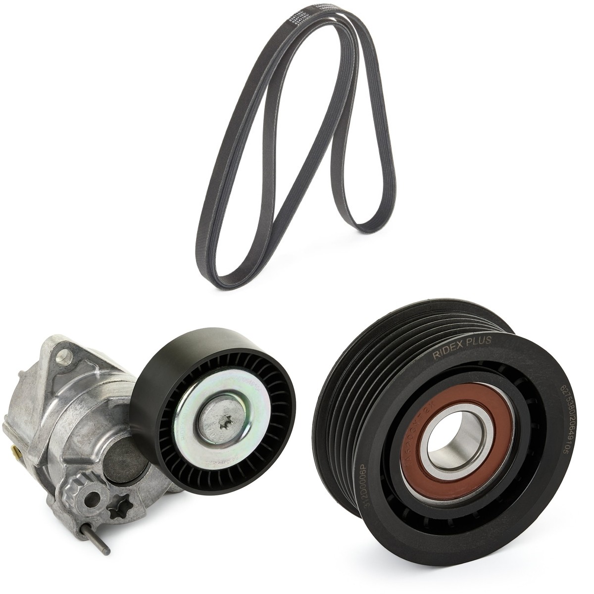 RIDEX PLUS V-Ribbed Belt Set Article number: 542R0416P cheaply
